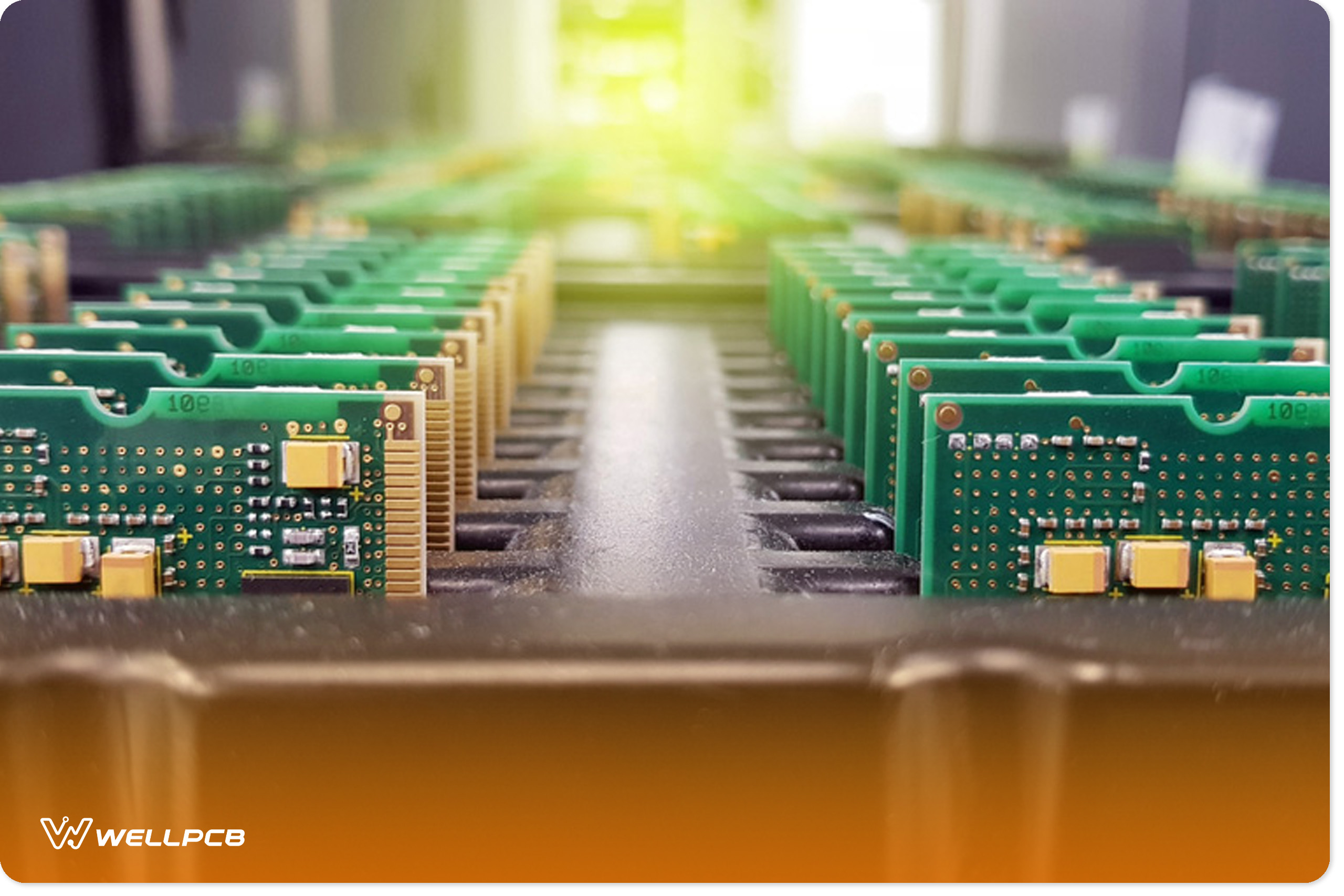 Assembly of many designed PCBs