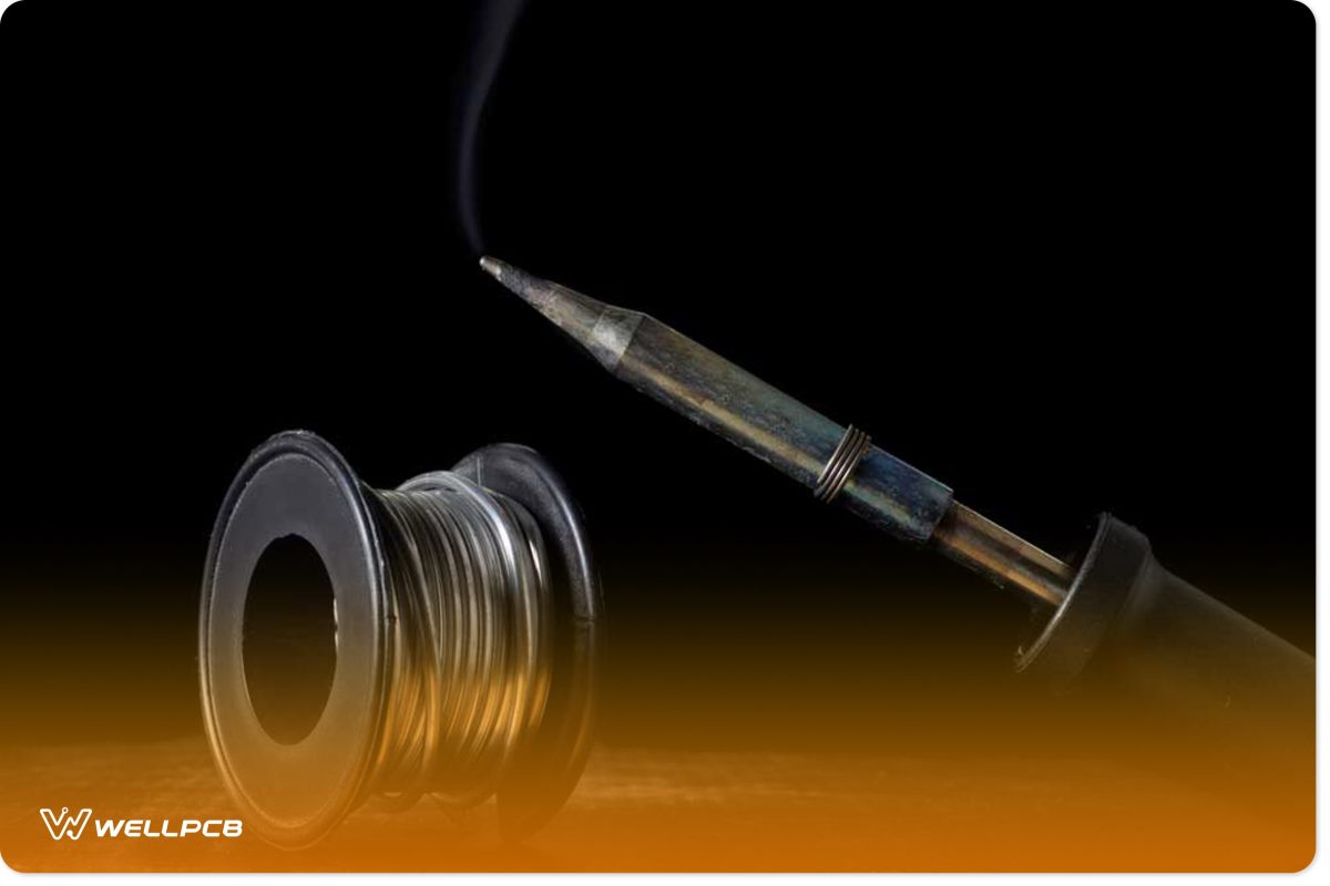 Image showing a solder and wire.Â