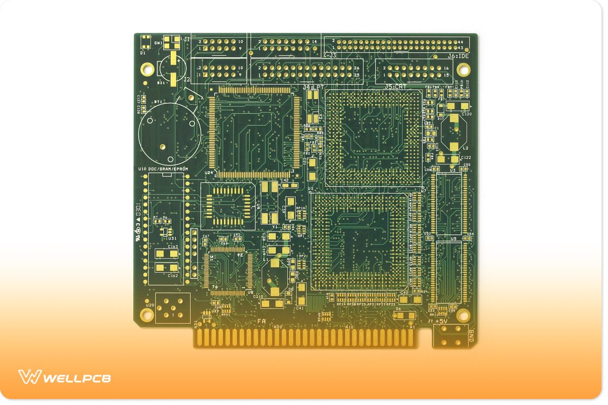Yellow PCB-Silkscreen
