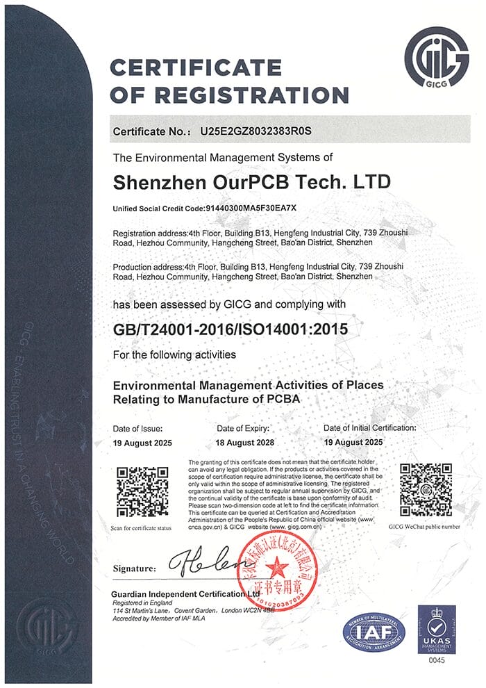 iso14001：2015 new address