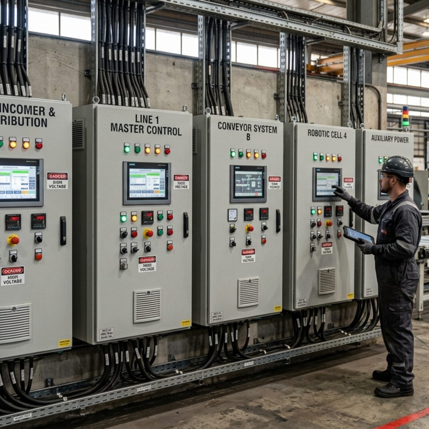 machine control cabinets