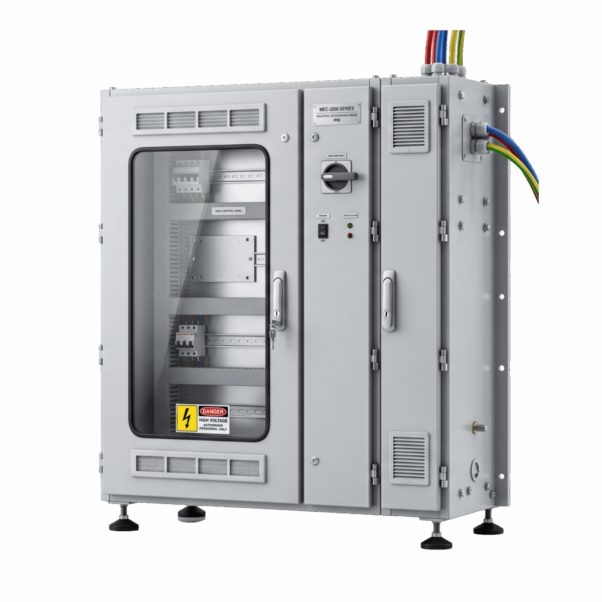 modular electrical enclosures for faster assembly and easier integration