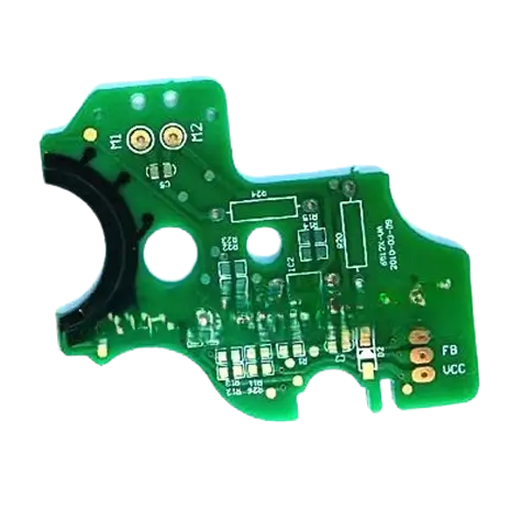rigid pcb for automotive steering wheel controller