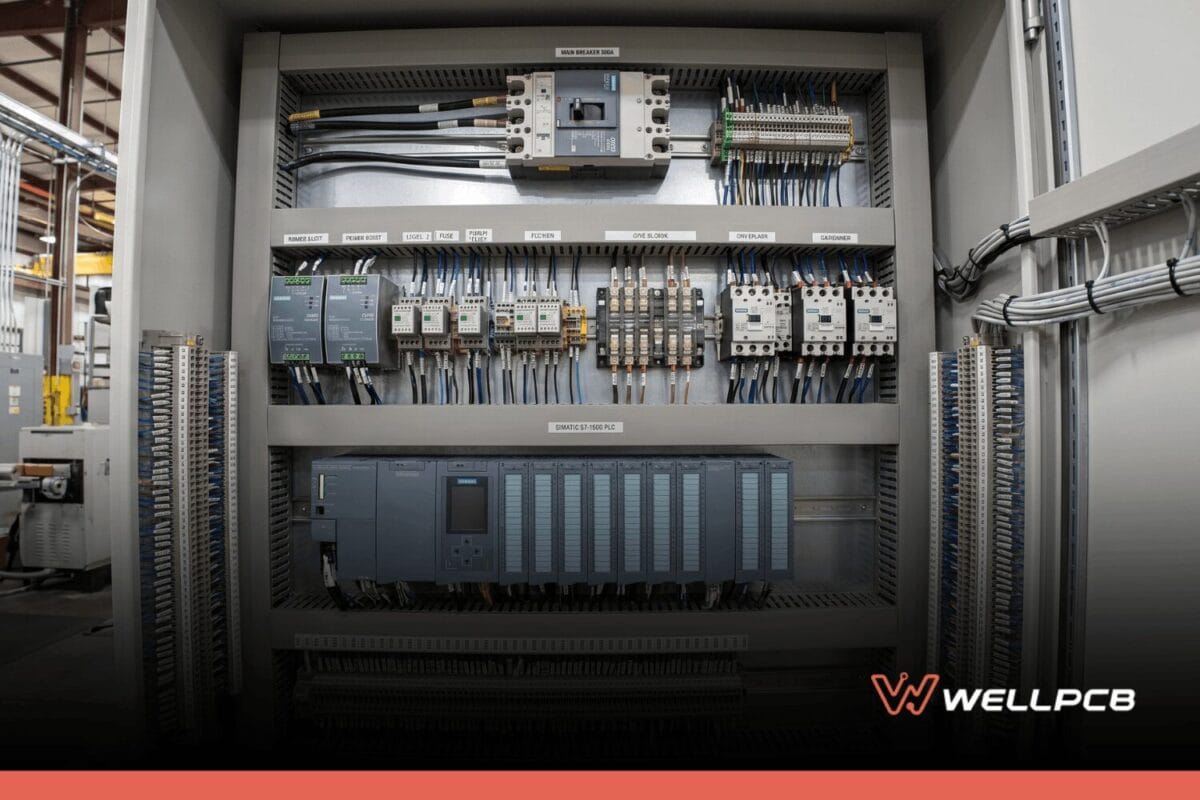 what are the components of electrical cabinets